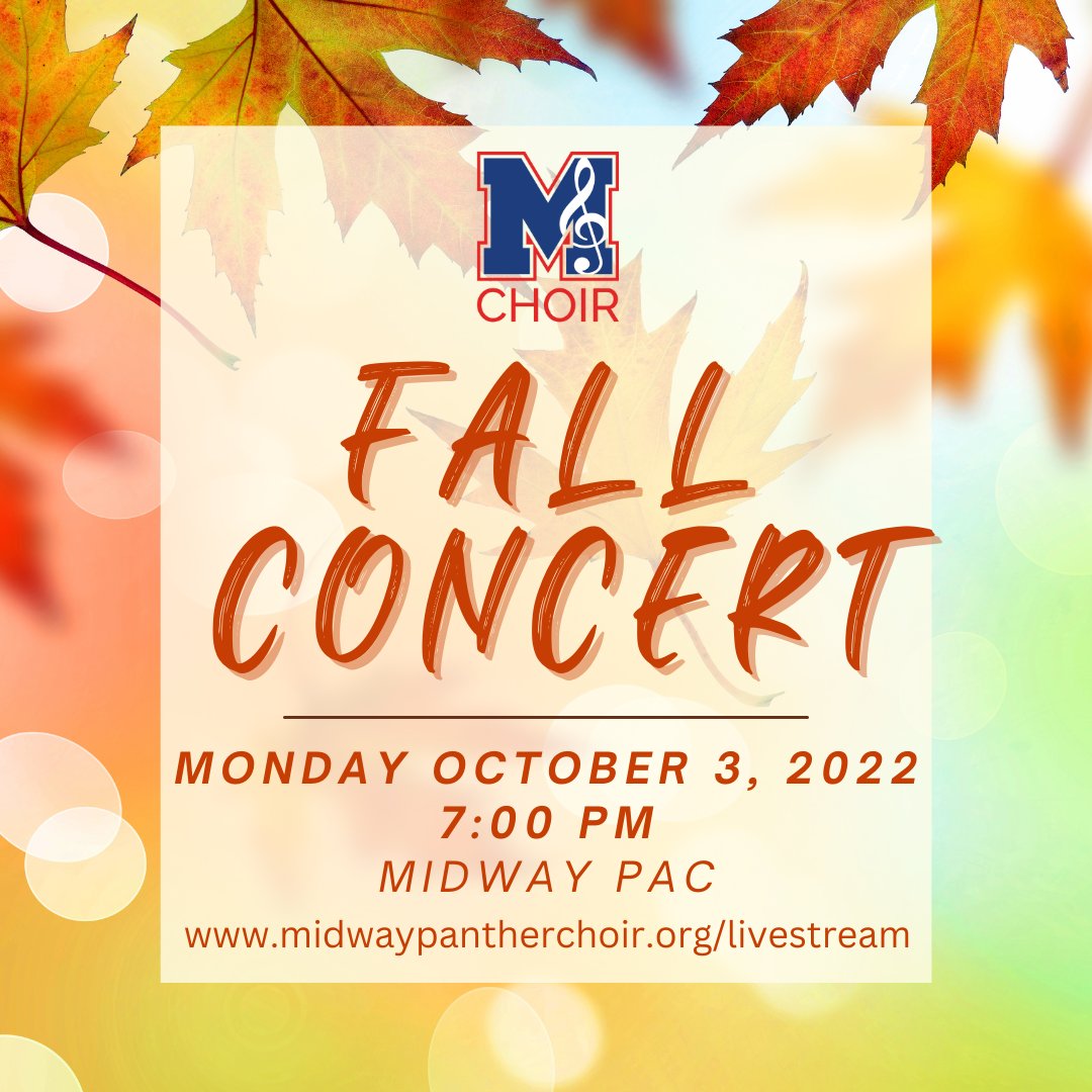 Midway High School Panther Choir tweet media