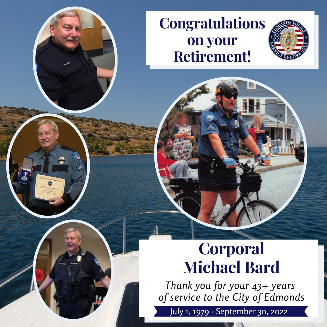 Edmonds Police Department on Twitter "A pillar of community service to