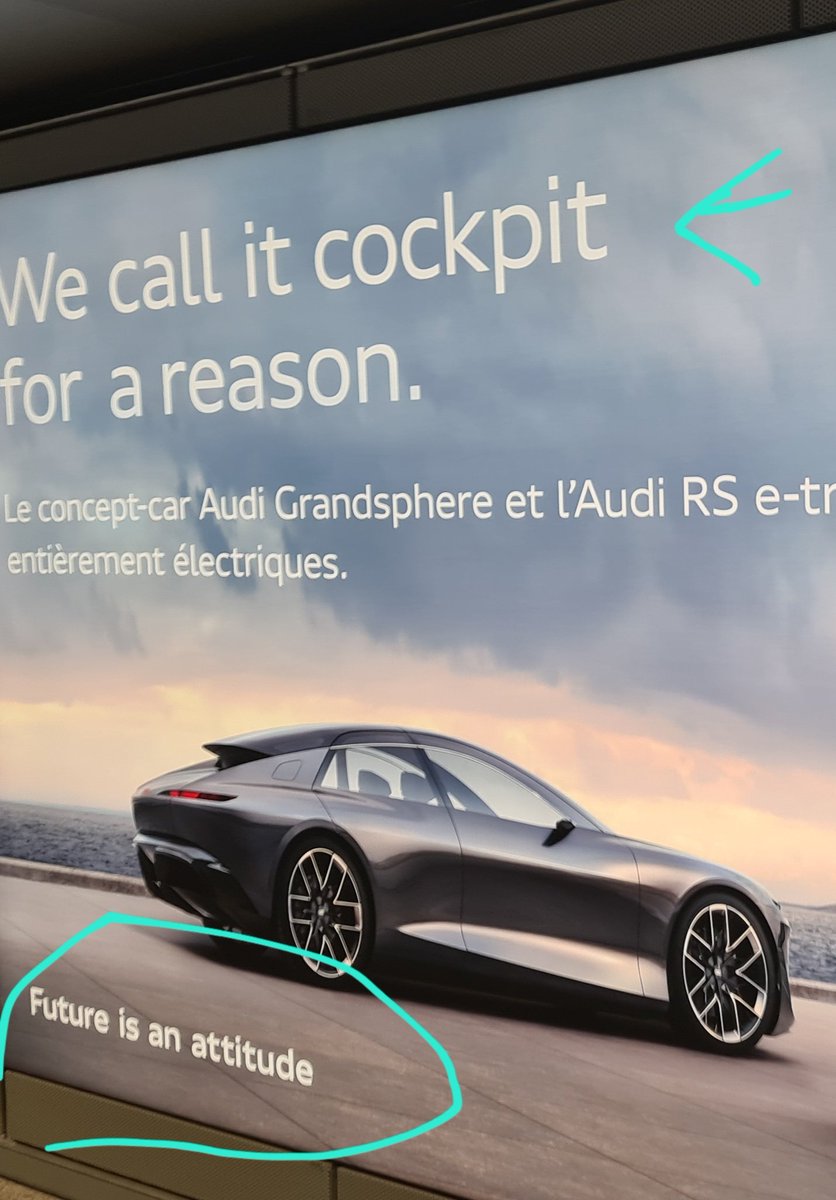 helenbcn's tweet photo. Nice to see Audi owning the stereotype #adfail https://t.co/bs7zqBCZQS