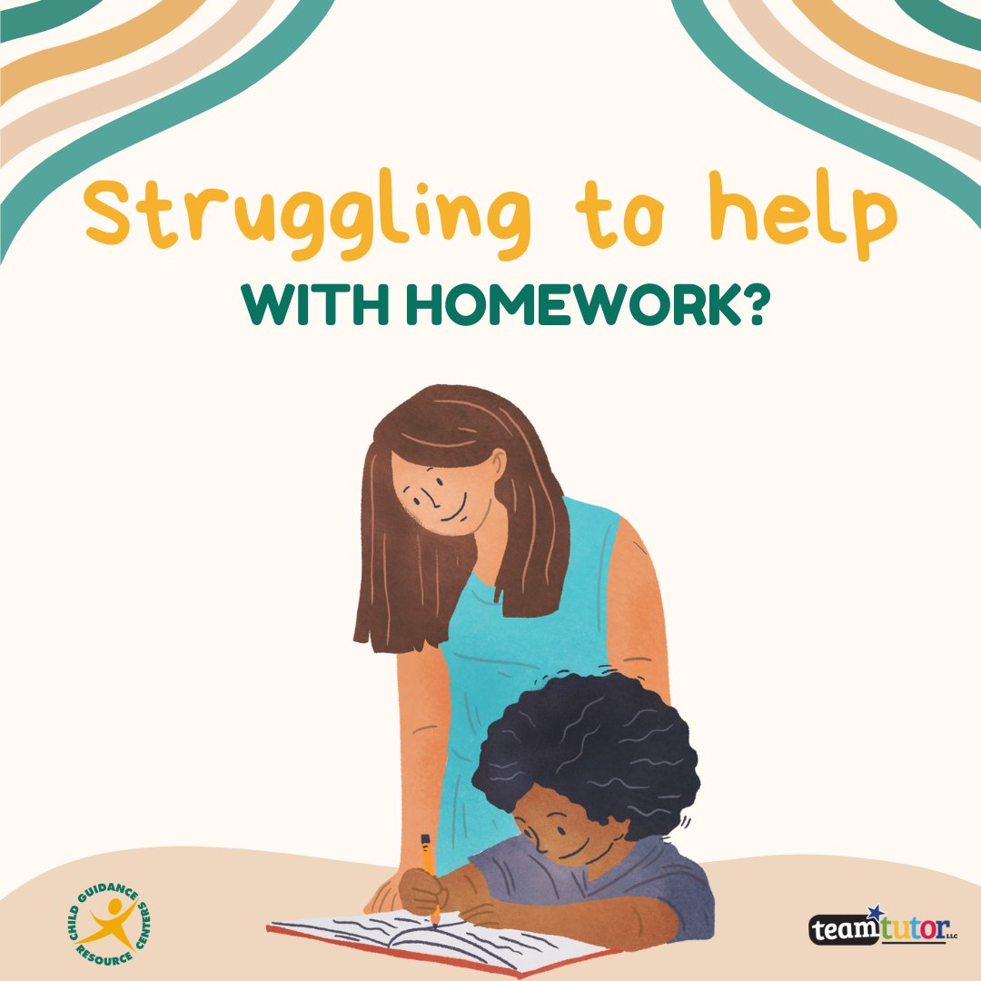 Feeling stressed about the idea of not being able to help your child with their homework? How about considering a tutor! Tutoring can help enhance your child's education, and you won't be stressed with homework.    #talkearlytalkoften