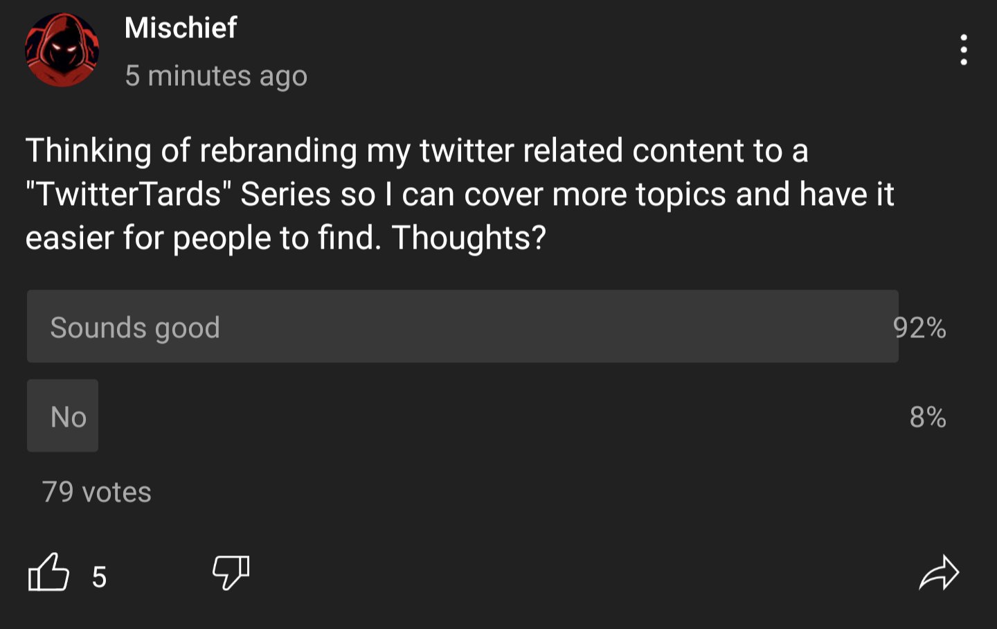 Mischief On Twitter I m Going To Have The Change The Name Of The mischief-on-twitter-i-m-going-to-have-the-change-the-name-of-the