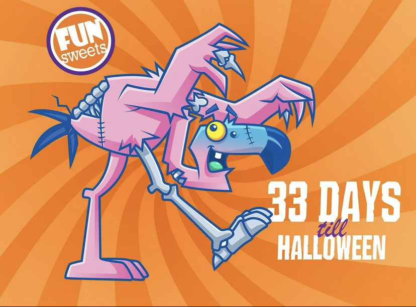 Are you ready?! 🧟‍♂️☠️🧟‍♂️

#funsweetscottoncandy #funsweetszombie #zombieflamingo #zombies #halloweeniscoming #halloween #spooktember