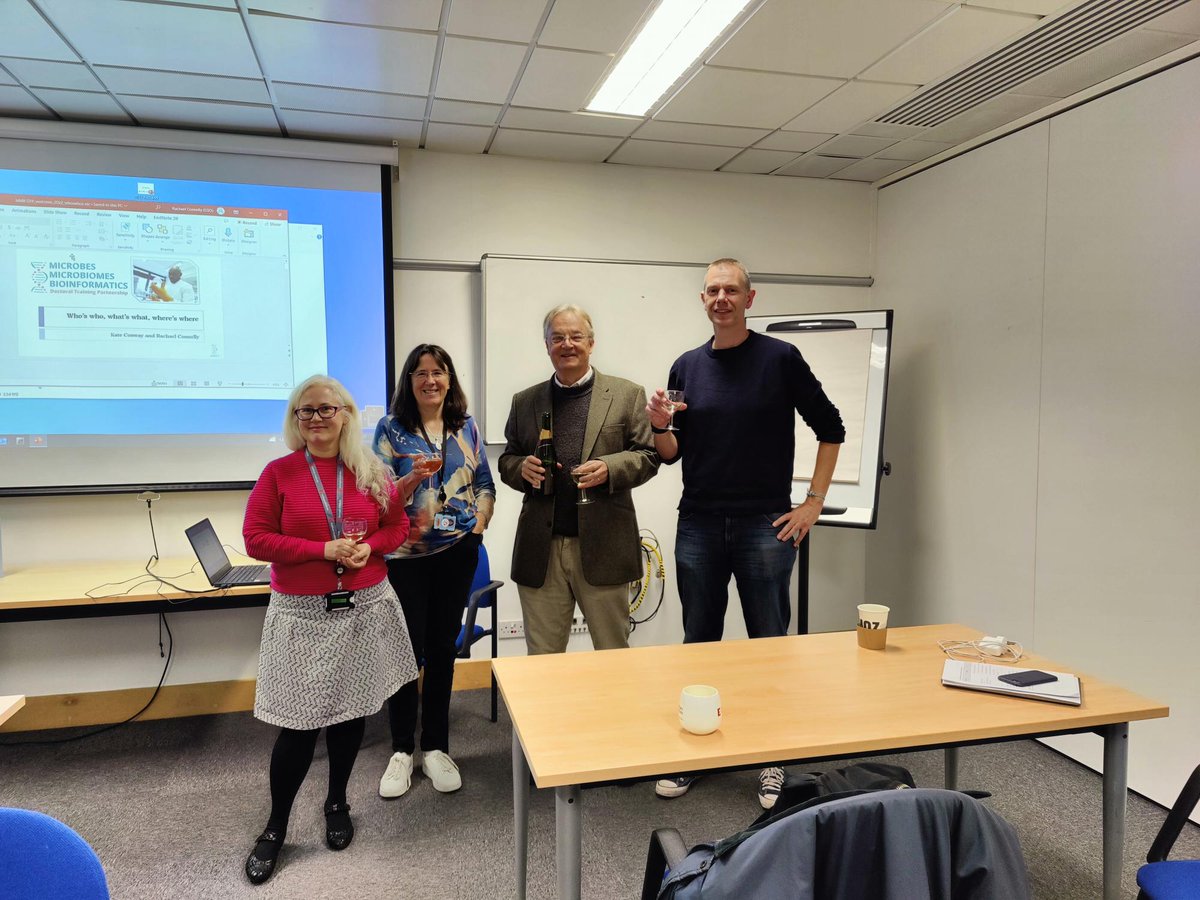 Mark Pallen (@mjpallen) on Twitter photo First meeting welcoming the cohort of seven PhD students to our new Microbes, Microbiomes and Bioinformatics Doctoral Training Programme  <a href="/MMBDTP/">Microbes, Microbiomes and Bioinformatics DTP</a> led by <a href="/uniofeastanglia/">UEA</a>, funded by <a href="/The_MRC/">Medical Research Council</a>. Great to meet the students and celebrate success in real life! Their PhD voyage begins! First meeting welcoming the cohort of seven PhD students to our new Microbes, Microbiomes and Bioinformatics Doctoral Training Programme  <a href="/MMBDTP/">Microbes, Microbiomes and Bioinformatics DTP</a> led by <a href="/uniofeastanglia/">UEA</a>, funded by <a href="/The_MRC/">Medical Research Council</a>. Great to meet the students and celebrate success in real life! Their PhD voyage begins!