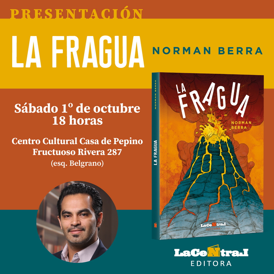 Volvemos a la #FeriaDelLibro con la presentación de La fragua, nuestro último lanzamiento y primera novela del periodista y escritor Norman Berra. Los esperamos en la Casa de Pepino para descubrir cómo se forjó este policial bien local. #FLC2022 <a href="/MuniCba/">Municipalidad de Córdoba</a>