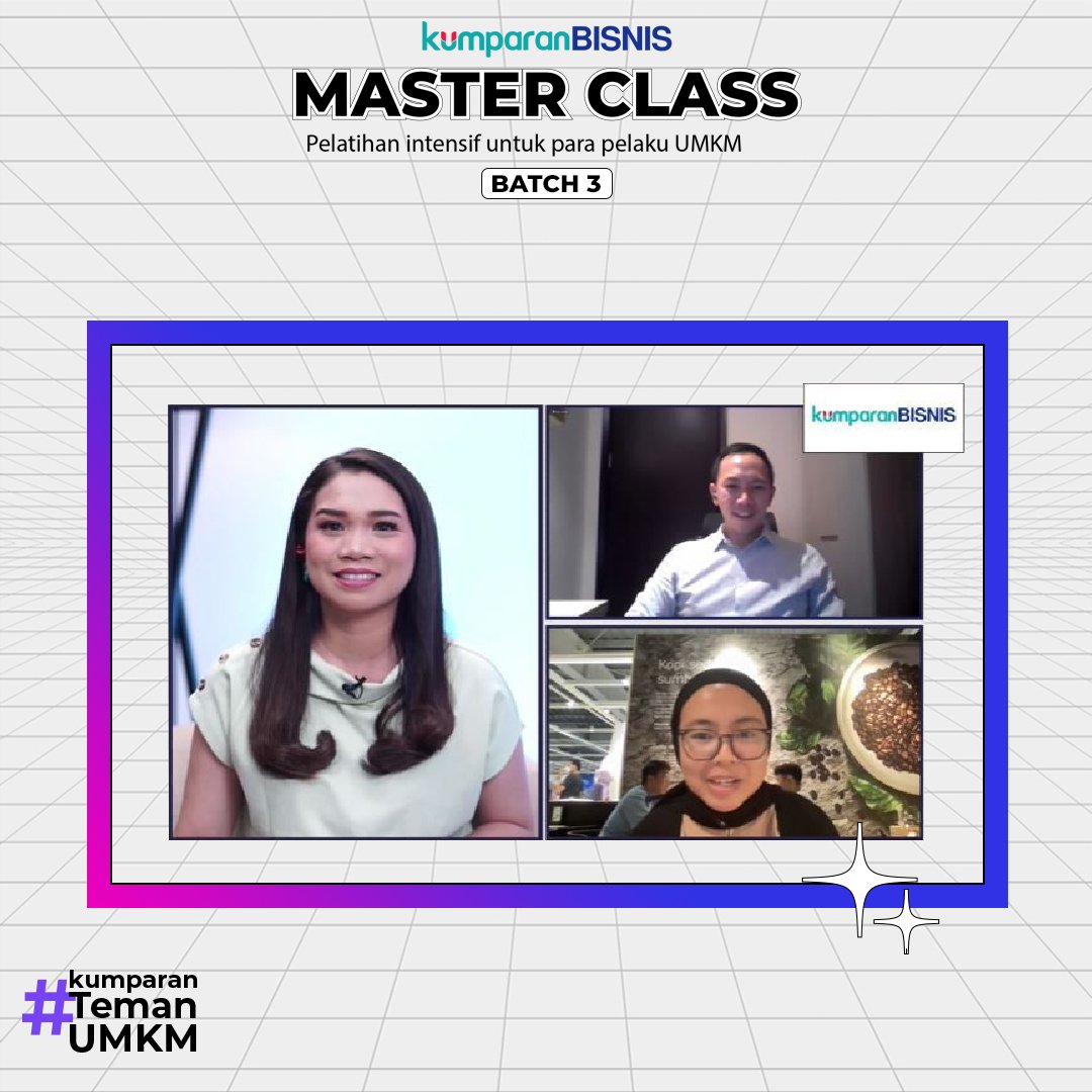 kumparan's tweet photo. Yuk, intip keseruan Master Class Batch 3 day 2 malam ini. Materi dari Co-Founder @lemonilo, Johannes Ardiant (@joardiant) 'daging' banget! 🥺🙌🏻
Stay tuned di #MasterClass Batch 3 day 3, BESOK! Untuk pembahasan menarik lainnya, ya. ✨
#MasterClass2022 #kumparanTemanUMKM https://t.co/uZHZW0Mh6k