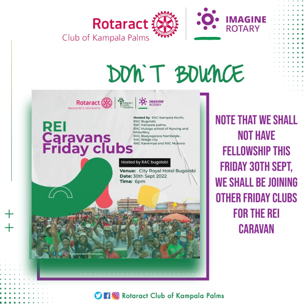 Rotaract Club of Kampala Palms tweet media