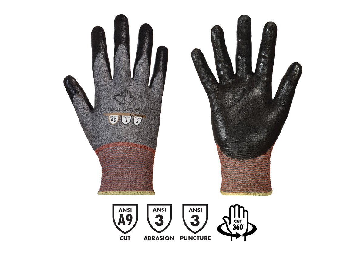 VallenUSA's tweet image. 🧤Tenactiv™ S21TXUFN: The world’s thinnest, maximum cut protection gloves

🔹They are the world's thinnest gloves that deliver the industry's highest level of cut protection.

💻Learn more here: superiorglove.com/products/tenac…
 
#Vallen #SuperiorGlove
