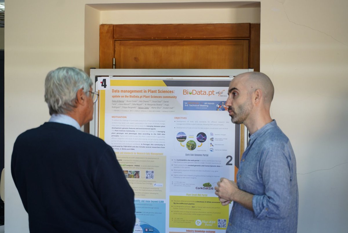 BioDataPT's tweet photo. Poster session in our 1st All Hands #BioDataPT #ELIXIRPT 2022 meeting that is on exhibition at the Bar do Grande Auditório (Complexo Pedagógico, building 4) at @UAlg
#research #infrastructure #openscience #community
@CienciasDoMar https://t.co/rKzBSosnCM