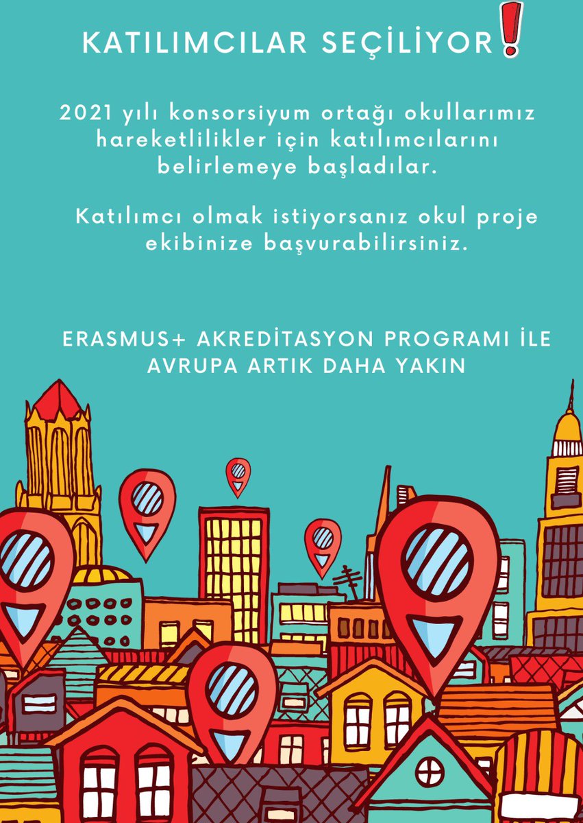 AkreditDiyarMEM's tweet photo. 2021 yılı konsorsiyum ortağı okullarımız katılımcılarını belirlemeye başladılar, eğer siz de aşağıdaki okullardan birinde görev yapıyorsanız veya öğrenciyseniz lütfen okul proje ekibinize katılımcı olmak istediğinizi belirtiniz.
@ulusalajans 
@Murat4Kucukali 
@Diyarbakirmem https://t.co/M5heT9EjRG