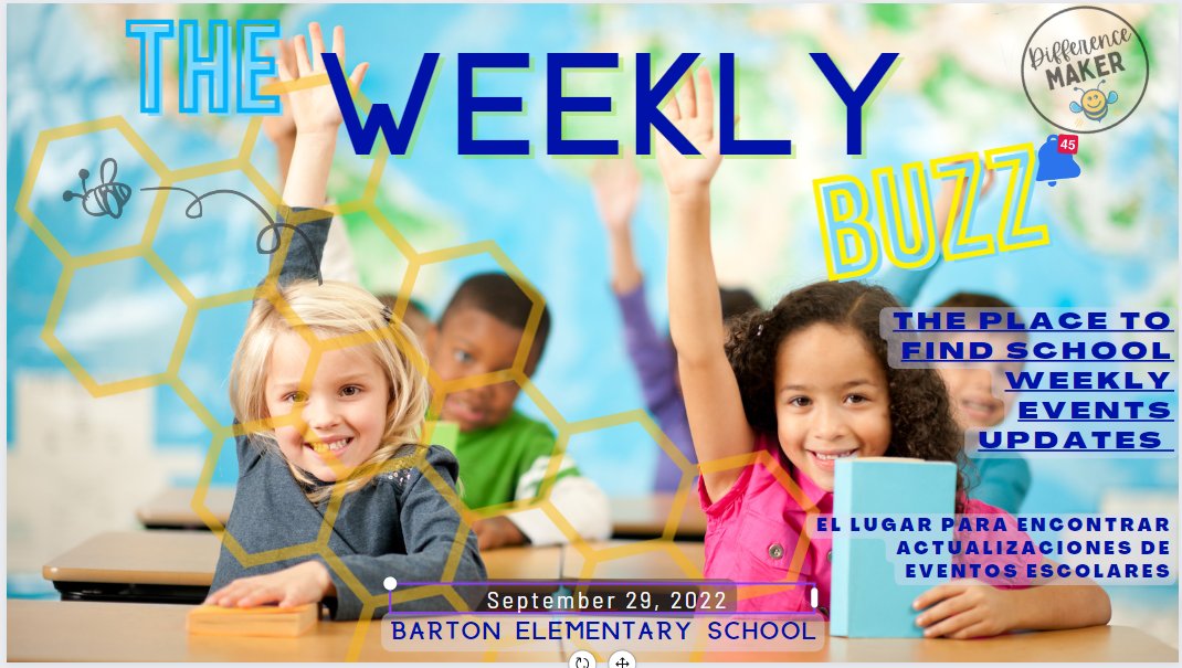 The latest Edition of the Weekly Buzz is here: parentsquare.com/feeds/14739413