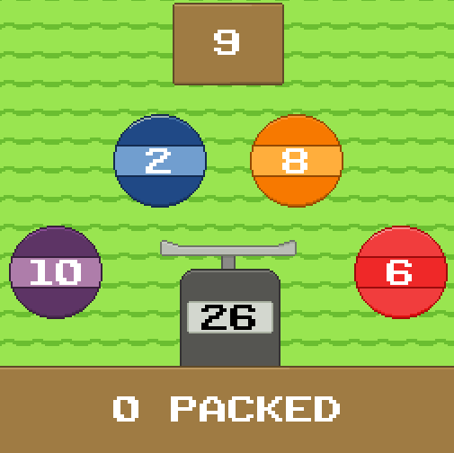 CtrlAltSuprimir's tweet photo. 3⃣7⃣ Pack! Pack the Ball Pond! (@byyiro , @eri_kohi)

Curioso juego de puzzles donde se revelan bolas de diferentes pesos y tendremos que usarlas para conseguir llegar a 100. Todo muy frenético y con el contador corriendo en nuestra cuenta. Me ha encantado la mecánica 🐒 https://t.co/HEBciYD3Ka