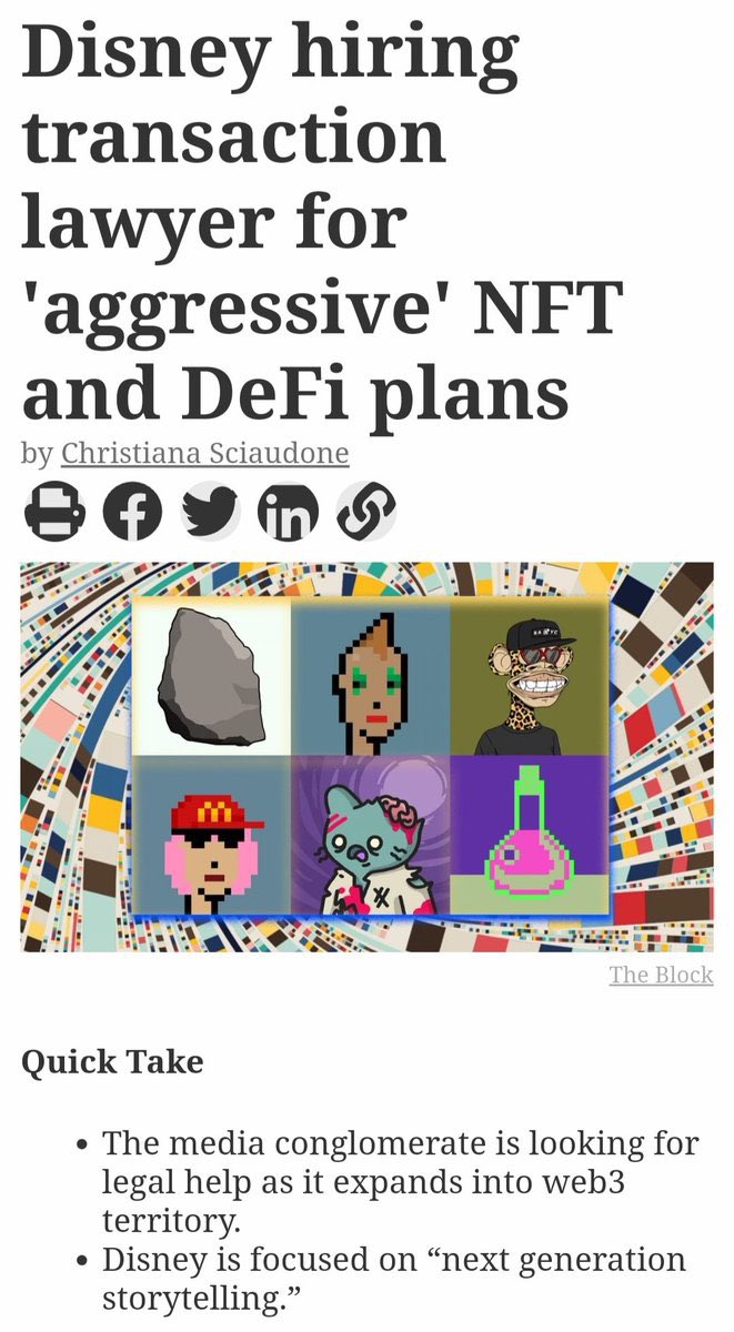 When what you’re building is perfectly timed for what’s coming and what millions of real world businesses will want also ✅

1998: Disney hires developers to build a website and create online presence

2008: Disney launches mobile app on iPhone

2022: 👇