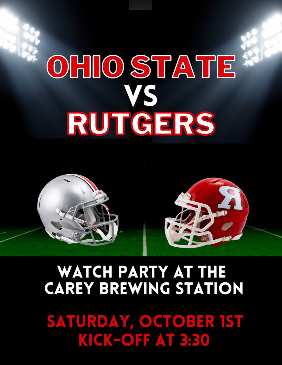 CareyBrewing's tweet photo. Happy Thirsty Thursday to all!
Cornhole @ 6:00
Friday Chris Crickett @ 8:30
Saturday Buckeyes on @ 3:30
Saturday Bound By Love @ 8:30
Stop in and try some of our fall Ohio Craft Beer selections: Coffee Shop Stout and “Wet Hopped” options! 
Coming soon: Hazelnut Stout &amp; Cranberry https://t.co/sl2mKdA3FW