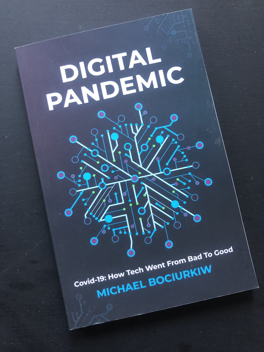 aylajean's tweet photo. Looking forward to reading #DigitalPandemic by the brilliant Michael Bociurkiw @WorldAffairsPro in which he explores the how #Covid19 became the 1st 'truly global event' we experienced through our mobile phones
(hbd, btw!) https://t.co/CKWB1zwTcb