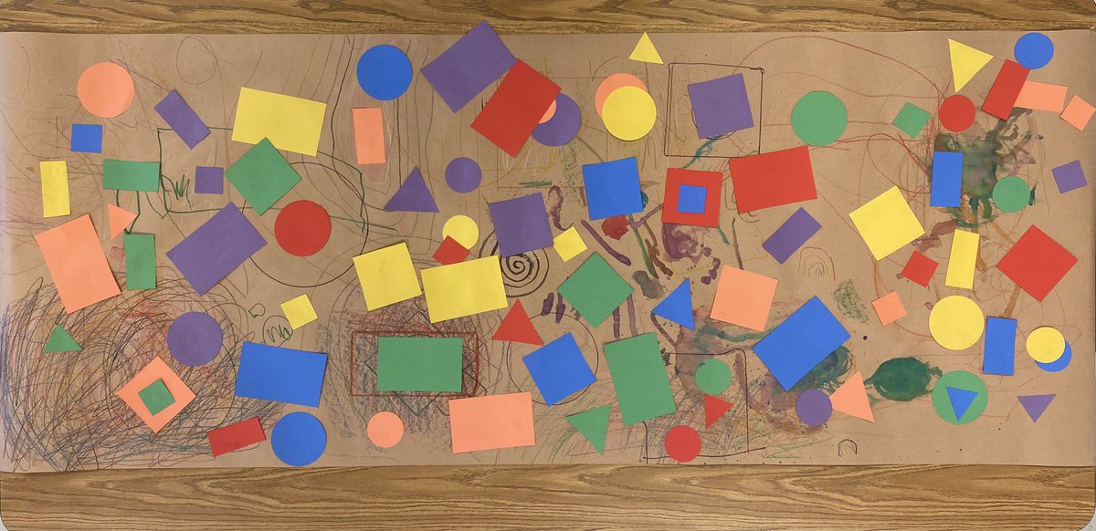 PreK <a target='_blank' href='http://twitter.com/HFBAllStars'>@HFBAllStars</a> have created a shape collage. Can you find 2 shapes that are exactly the same? <a target='_blank' href='http://search.twitter.com/search?q=HFBTweets'><a target='_blank' href='https://twitter.com/hashtag/HFBTweets?src=hash'>#HFBTweets</a></a> <a target='_blank' href='http://twitter.com/APS_EarlyChild'>@APS_EarlyChild</a> <a target='_blank' href='https://t.co/LtHDjfxc0P'>https://t.co/LtHDjfxc0P</a>