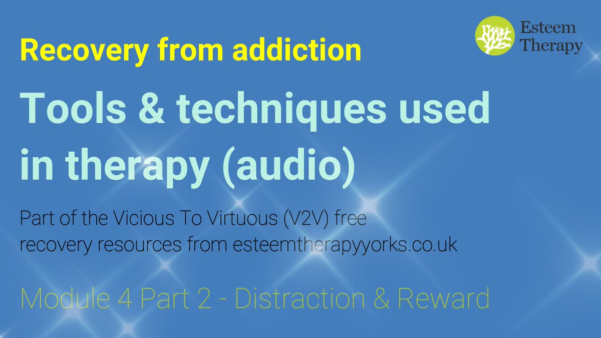 How to effectively manage abstinence from sexual addiction using simple distraction and reward techniques. esteemtherapyyorks.co.uk

youtu.be/3jTqTZqgCXw
