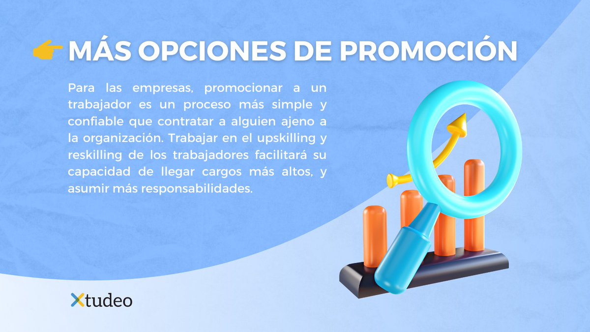 xtudeo's tweet photo. 💡#FormaciónContinua: Más opciones de promoción.

¿Quieres saber más?👇

#formacion #ventas #cursosonline #habilidadesprofesionales #microlearning #clasespracticas #capacitación #aprendizajes #formacionprofesional #formacioncontinua #elearning https://t.co/5hN3BZZOmO