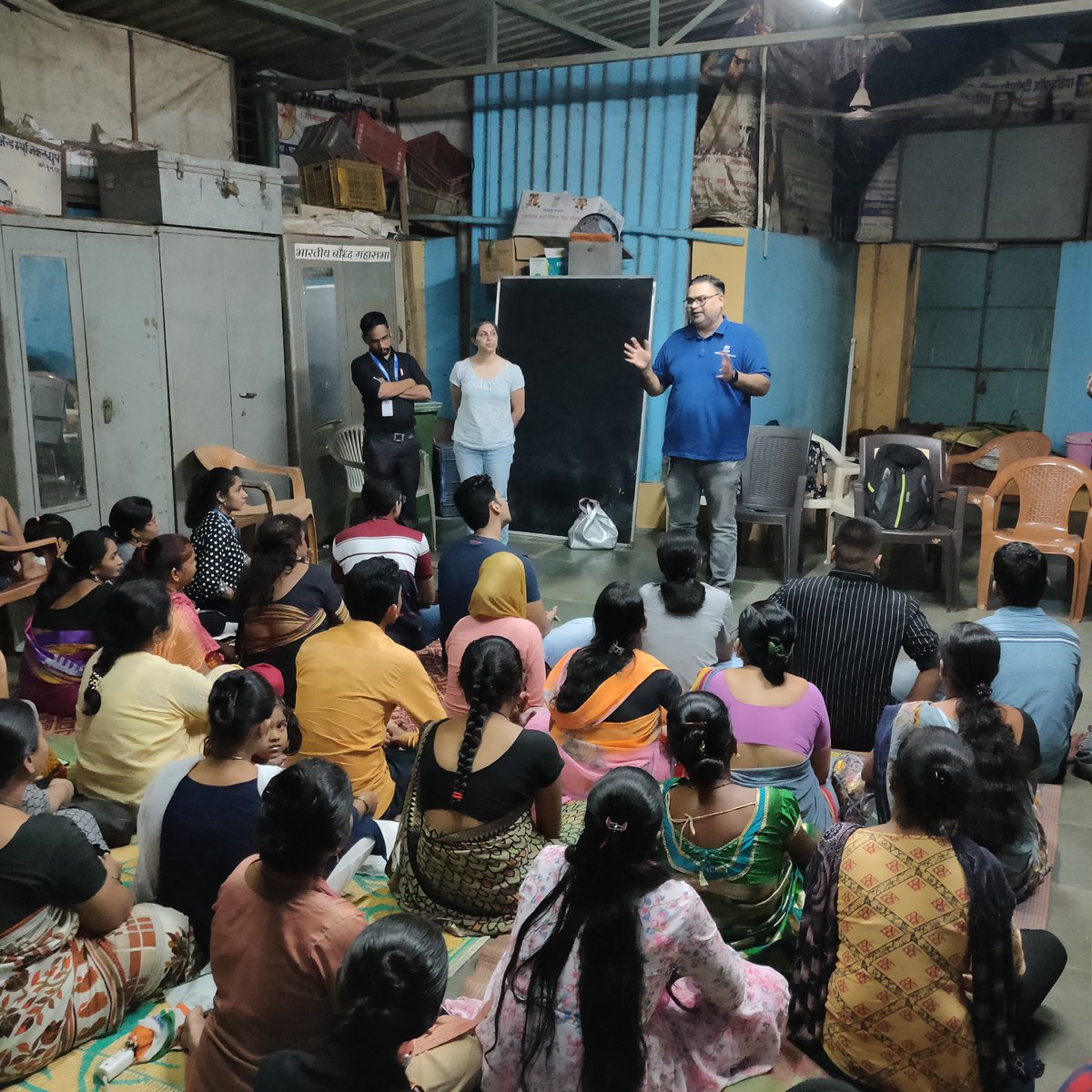 TCEConnect's tweet photo. #TVW18 #TCEndeavour #TCEconnect
As part of the TVW initiative, 23 #volunteers from Tata Consulting Engineers (#TCE) #mumbai gathered at Aarey Colony & conducted a one-to-one session to #motivate the #young #students of a #night #school to prepare for their 10th class #exams https://t.co/4FbwCFIwXx