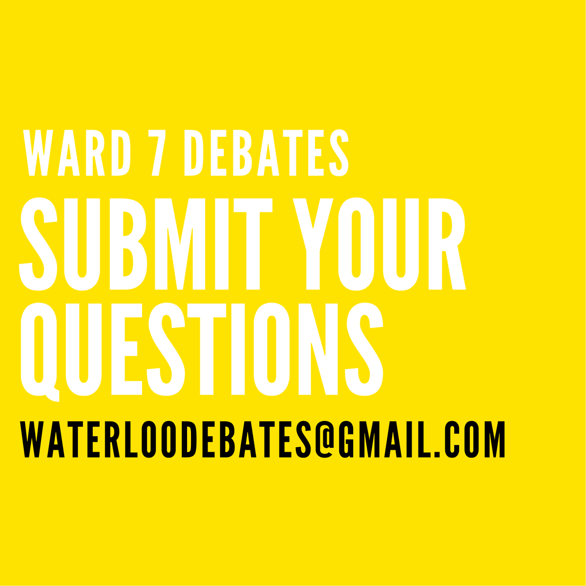 DaisyArseneault's tweet photo. Hey #Waterloo! Regional Councillors debates are TONIGHT, Thurs. Sept.29th at the Waterloo Memorial Recreation Complex #Community room. 8 Candidates will be there! Wow! Register here for a guaranteed seat: https://t.co/Ln8sA8F0Ui #WRpoli #Ward7Votes #Watpoli #WatRegCouncil https://t.co/KN6bBIO4Zk