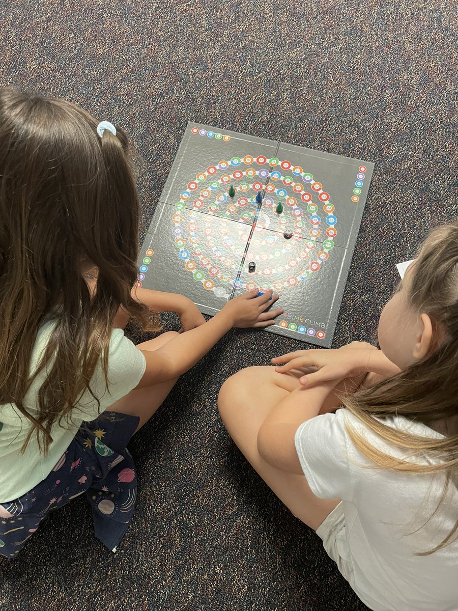 A little free choice time during enrichment today.