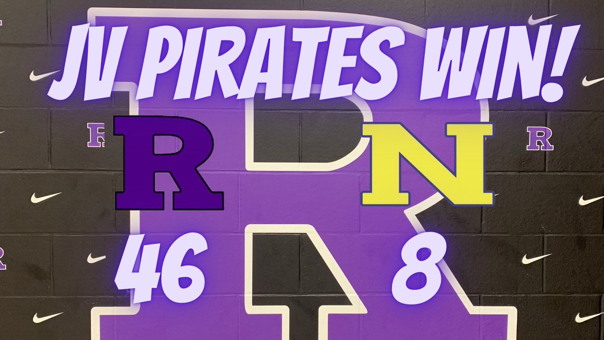 RiversideFootb2's tweet photo. A BIG CONGRATS TO OUR JV PIRATES!!46-8 over Northern and 4-1 on the season! #FAMILY#findaway #builtwithtoughness #drivenbycharacter #traincomin #rollpirates #reloaded #WeR #Rway https://t.co/rwhpMT5jgk
