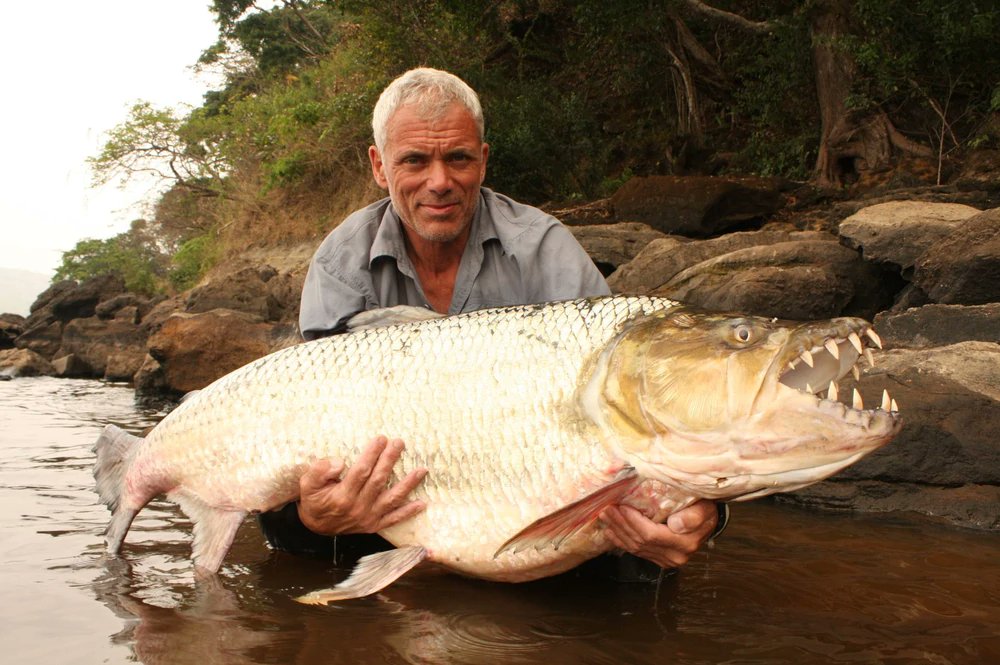 A thread on Jeremy Wade, angler, adventurer, biologist, anthropologist, and yes TV Show host. Many of you have likely seen episodes of River Monsters, but the show is only one part of this man's Ahab-esque obsession of bringing the beasts of folklore into the light.