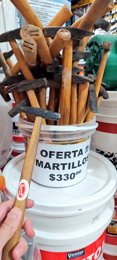 PreciosRosario2's tweet photo. Ofertas en #Ferreshop
💰 $330 #Martillo 🔨
💰 $220 #Buscapolo 🔌
Y además el 15% de descuento si nombras a @PreciosRosario2 (en cualquier sucursal, hasta el 30/09)
#FotoTestigo 📸 https://t.co/Lapw0gQQMN