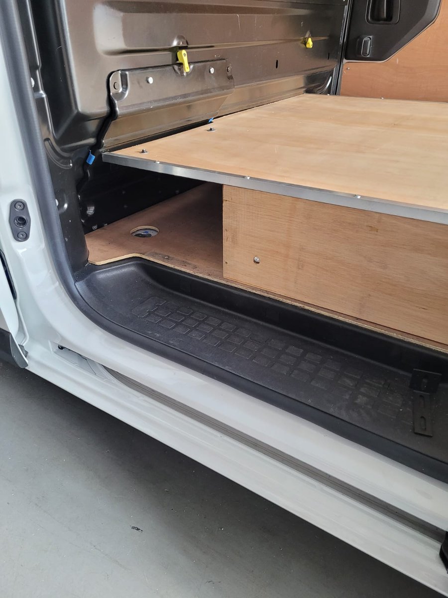 Check out a recent bespoke build we completed for one of our returning customers! Want to add some more features to your vehicle for ease and practicality? Call or email us today for your FREE quote on 01923-712430 sales@tadcomms.com #tadcommunications #bespoke #falsefloor
