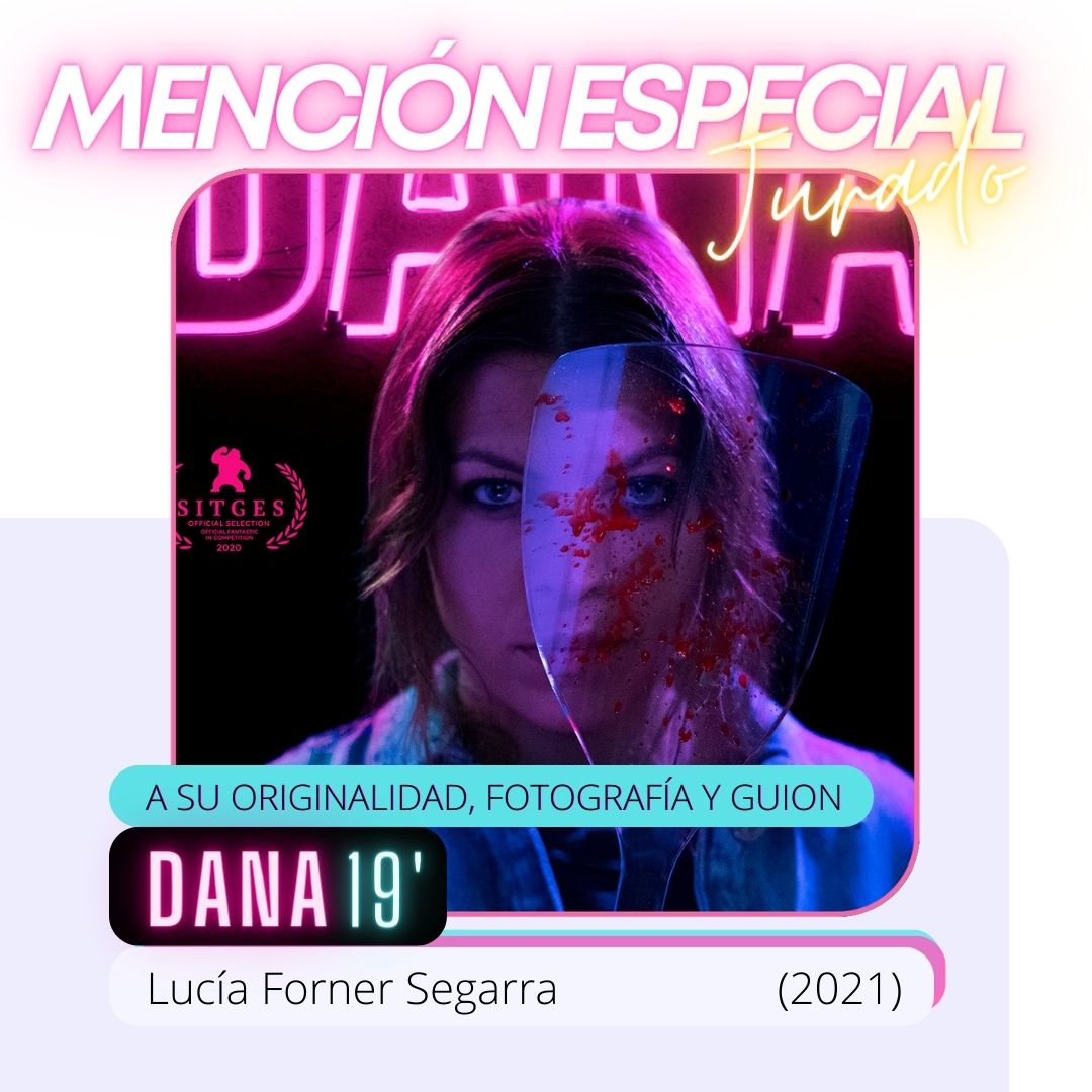 CortesinaFest's tweet photo. ¡Mención merecidísima para "Dana"! Por su originalidad, su gran trabajo fotográfico y su guion. Menudo trabajo se ha marcado @forner_lucia dirigiendo a @TdeBlume  y menudo futuro les auguramos. ¡Felicidades!

#Festival #Cortometraje #HelenaCortesina #Cine #Alicante https://t.co/9wM19AJ3Rc