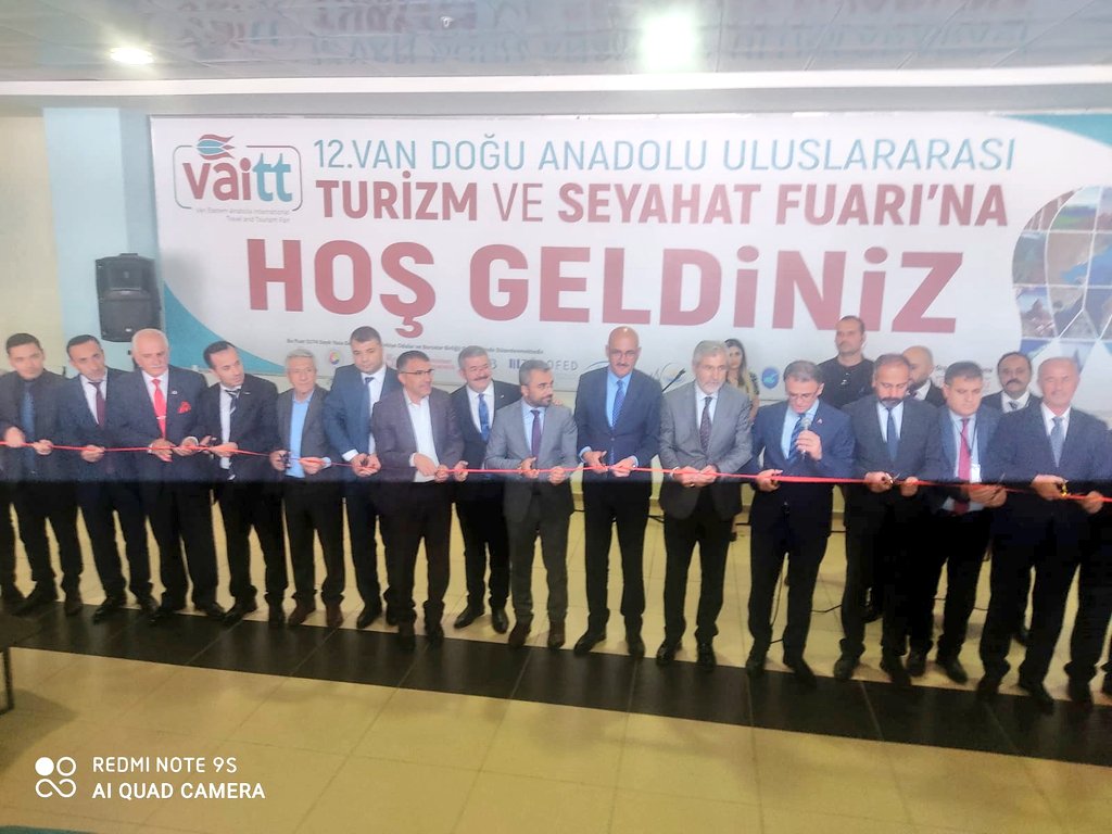 Fuarlar şehri Van...
Van Demirciler Odası Başkanımız Sn. <a href="/Kenanakalin2/">Kenan akalin</a> ve Van Marangozlar Odası Başkanımız Sn. @NecmettinTopr10 12. Van Doğu Anadolu Uluslararası Turizm ve Seyahat Fuarı'nın açılışına katıldı. 
<a href="/tcvanvaliligi/">T.C. Van Valiliği 🇹🇷</a> @drozanbalci <a href="/isaberge65/">İsa Berge</a> <a href="/GulerSuleyman65/">Süleyman GÜLER</a>