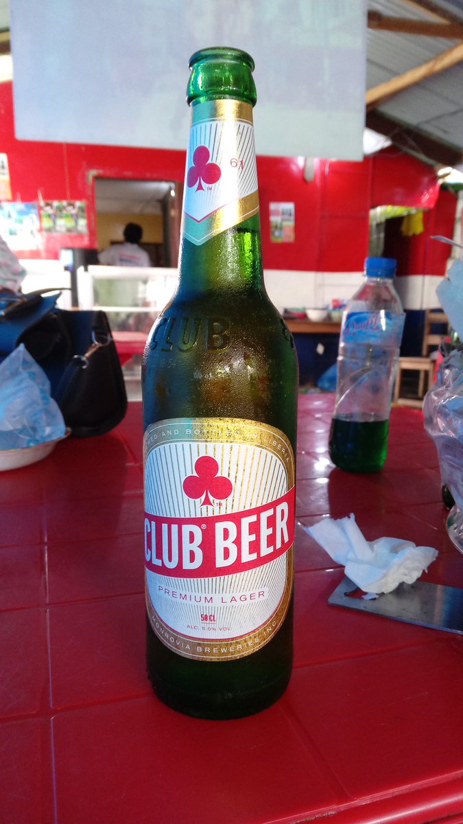 Liberia's premium lager
Club 🍻