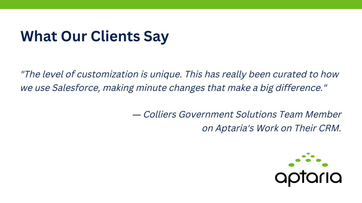 aptaria_inc's tweet photo. We're proud to have partnered with the @Colliers Government Solutions team for nearly 10 years. 

Read our latest piece to see how our work helps tie everything together for these commercial and government leasing experts.

https://t.co/oWzbAUUZ3k https://t.co/DgqCwp34h9