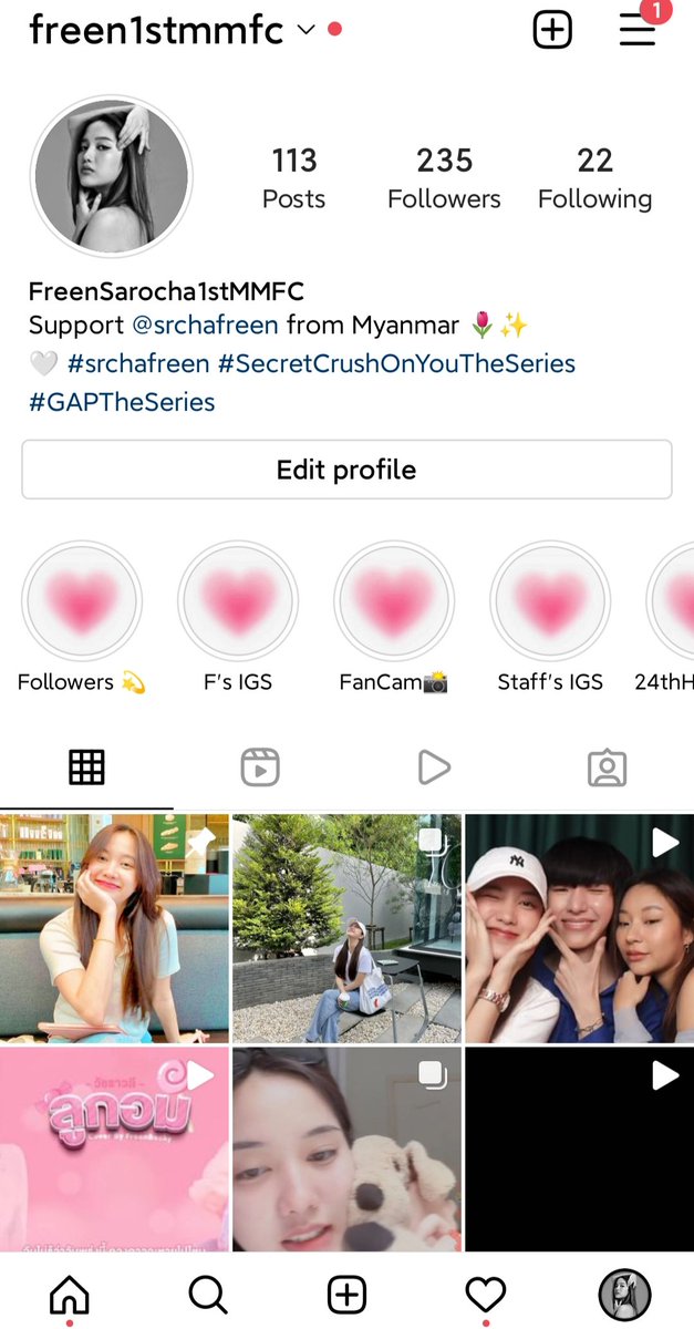 FreenSarochaM's tweet photo. Please follow us on Twitter,Instagram and Facebook naka😍🥰 
We, MYANMAR Fans support Our #srchafreen 🤍 

Twitter @freen_mmfc

 IG @.freen1stmmfc https://t.co/L5Gv1dKe84

Facebook Freen Sarocha 1st Myanmar FC 

Thanks you all so much naka 🤍
Let's support our Freen Together 🥰 https://t.co/aayCDFbDw1