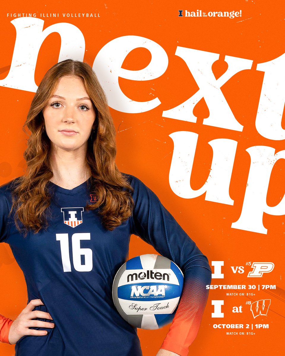 Illinois Volleyball tweet media