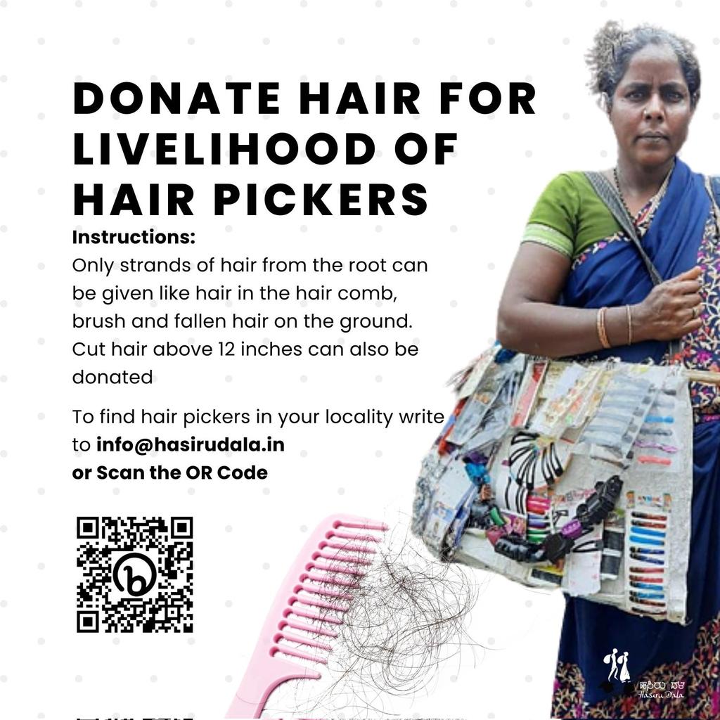 Initiative to support #hairpickers @Barkha2803 covers @Hasiru_Dala's new project for @DeccanHerald deccanherald.com/metrolife/metr…