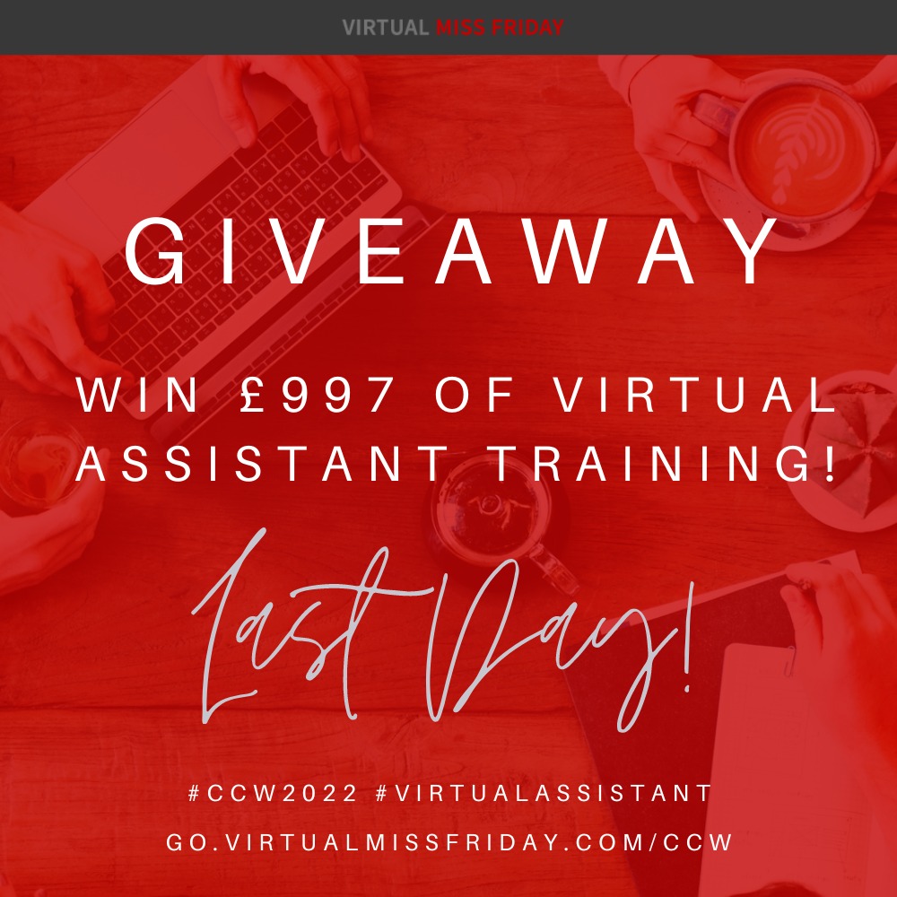 Miss_Friday's tweet photo. 👉 (LAST DAY GIVEAWAY!) Are you excited to take your VA business to an entirely new level, and potentially have the 1nSourcing suite of courses for free (£997 value)? If so, you're very welcome to enter to win, right here:

https://t.co/HmkQOWSm3t https://t.co/XWa51Ftl2T