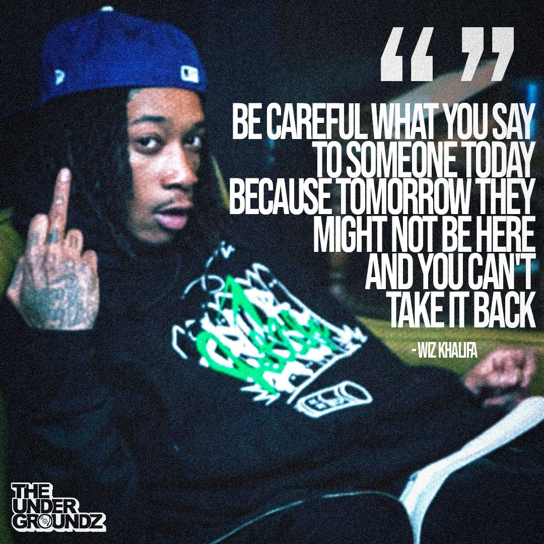 TheUndrgrndz's tweet photo. Quote for today by WIZ KHALIFA! π₯
#undergroundz https://t.co/QroQTrmJNf