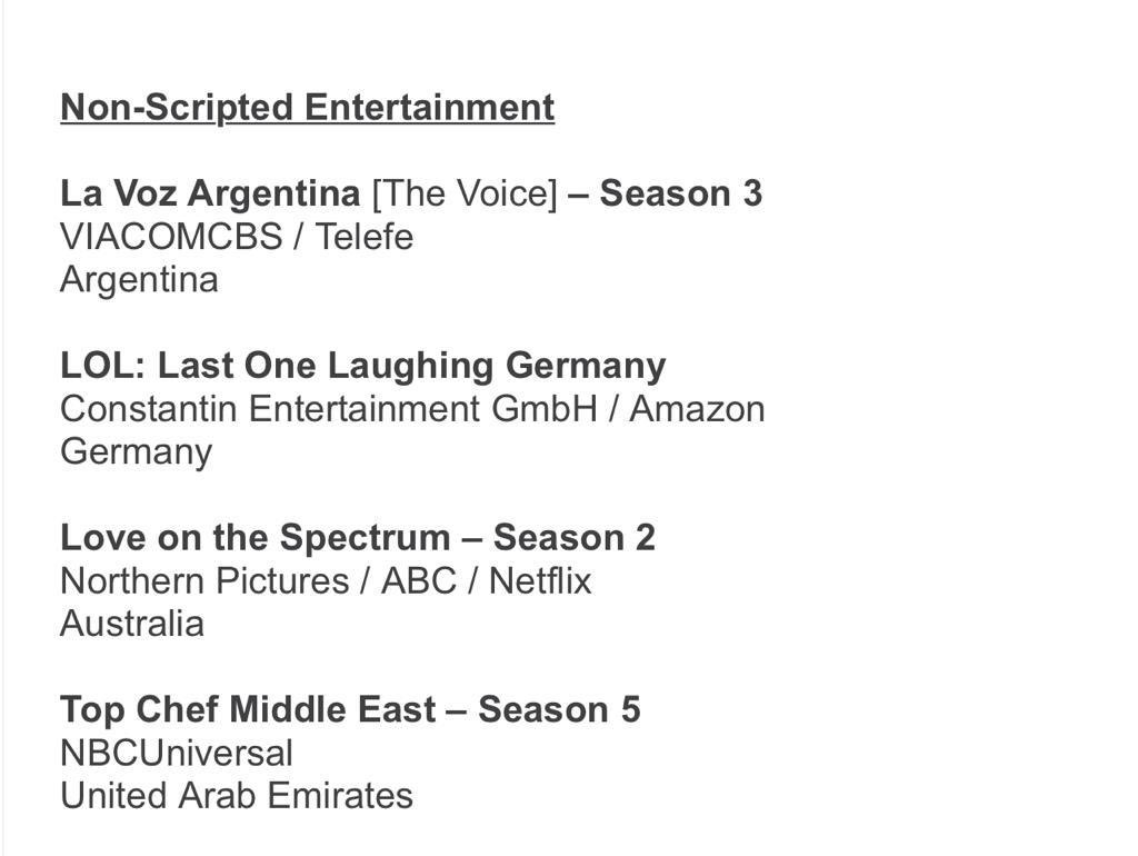 marley_ok's tweet photo. Nuevamente nominados al Emmy Internacional con #lavozargentina como Mejor programa de Entretenimiento sin guion. Competimos con un ciclo aleman, uno australiano y uno de Emiratos!
Felicitaciones @montanertwiter @lalioficial @sole_pastorutti @MauYRicky y a toda la prod! @DONuniez https://t.co/Ib6vlhfSX8