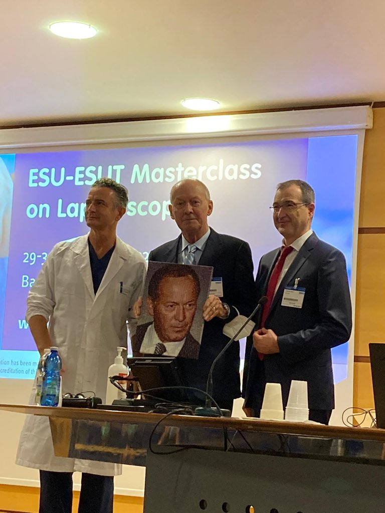 AliSerdar Gözen (@aliserdargozen) on Twitter photo We are very honored to have Prof. Breda, a pioneer of laparoscopy who has performed the first lap nephrectomy in Italy in our first ESUT&ESU Laparoscopy MC in Bassano Del Grappa <a href="/eauesut/">European Section of Uro-Technology (ESUT)</a> <a href="/UrowebESU/">European School of Urology (EAU ESU)</a> <a href="/RamirezBackhaus/">Dr Ramírez Backhaus</a> <a href="/PaoloUmari/">Paolo Umari</a> <a href="/PorpigliaF/">Porpiglia Francesco</a> <a href="/DrJM_Gaya/">GAYA</a> <a href="/kallidonis_p/">PKallidonis</a> <a href="/tom_silvestri/">Tommaso Silvestri</a> We are very honored to have Prof. Breda, a pioneer of laparoscopy who has performed the first lap nephrectomy in Italy in our first ESUT&ESU Laparoscopy MC in Bassano Del Grappa <a href="/eauesut/">European Section of Uro-Technology (ESUT)</a> <a href="/UrowebESU/">European School of Urology (EAU ESU)</a> <a href="/RamirezBackhaus/">Dr Ramírez Backhaus</a> <a href="/PaoloUmari/">Paolo Umari</a> <a href="/PorpigliaF/">Porpiglia Francesco</a> <a href="/DrJM_Gaya/">GAYA</a> <a href="/kallidonis_p/">PKallidonis</a> <a href="/tom_silvestri/">Tommaso Silvestri</a>