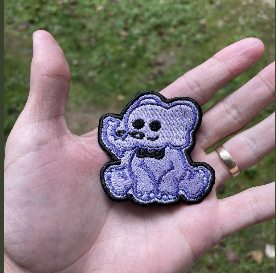 MorningStomp's tweet image. @MeepMerpPatches creation for the #MorningStomp Coming to merch on you very soon.  #3L3Herd #STOMP