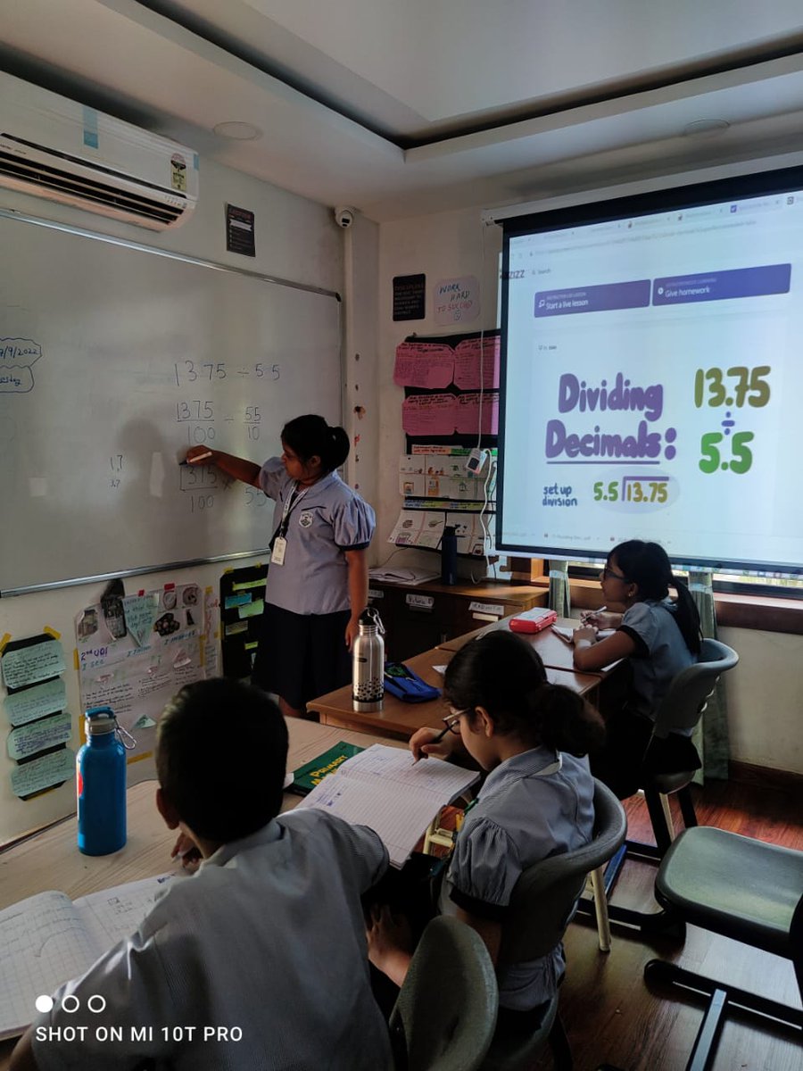 KiiTIntSchool's tweet image. Learning becomes doubly fruitful when children teach each other.

Peer-to-peer teaching is a revolutionary form of education that has been proved to be as effective as conventional teaching.
#KiiTIS #Grade4
#PeertoPeerTeaching #IPYP #LearningAtItsBest #Discussion