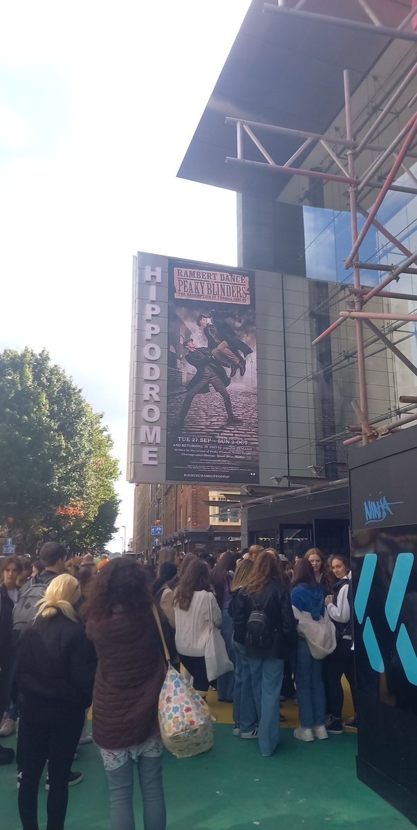Absolutely incredible Peaky Blinders <a href="/brumhippodrome/">Birmingham Hippodrome</a> <a href="/Rambertdance/">Rambert</a> Such a clever and amazing dance production, am truly inspired! #byorderofthepeakyblinders #PeakyBlinders #shelby
