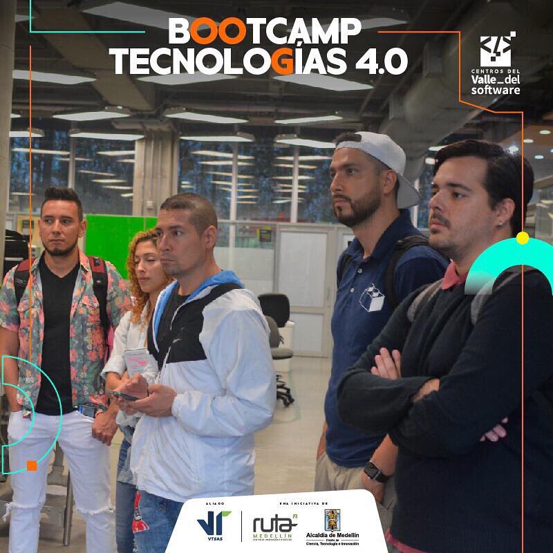 VTSAS's tweet photo. Realizamos el Bootcamp de Tecnologías 4.0 de la #RutadelEmprendimiento 
Los #emprendedores pudieron explorar e interactuar con las diferentes tecnologías de la cuarta revolución industrial, un paso fundamental para seguir fortaleciendo sus #emprendimientos
@Ruta_N @AlcaldiadeMed https://t.co/aYP3o506uK