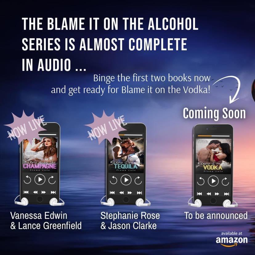 readerstogether's tweet photo. Coming soon to audio. Blame it on the Vodka by @authorfionacole 

I am so excited for the narrator announcements next week. I think audiobook lovers are going to love it!

You can follow Fiona on Audible to get alerted when it goes live: https://t.co/uIKkVCLKL8

#rtedits #rtrecs https://t.co/5nxpTvOaIy