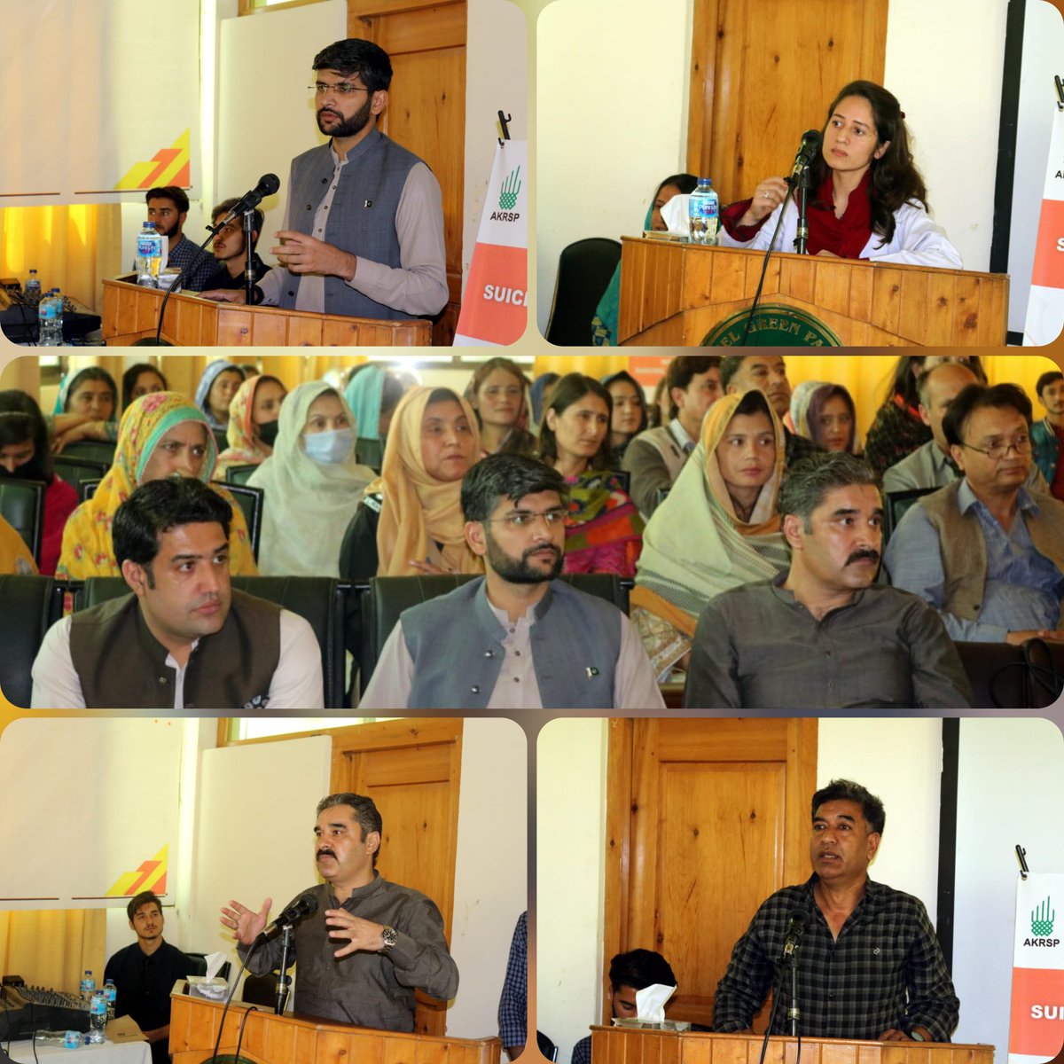 GhizerDc's tweet photo. Creating HOPE through Actions
A seminar in connection with World Suicide Prevention Day was held at Ghakuch by AKRSP in coordination with Ghizer Administration. Psychiatrist Dr Farzana Niat gave detailed insight of the issue to the participants.
@csgbpk @HomeDeptGB @TaeyibKhan https://t.co/m1tzgTIpAh