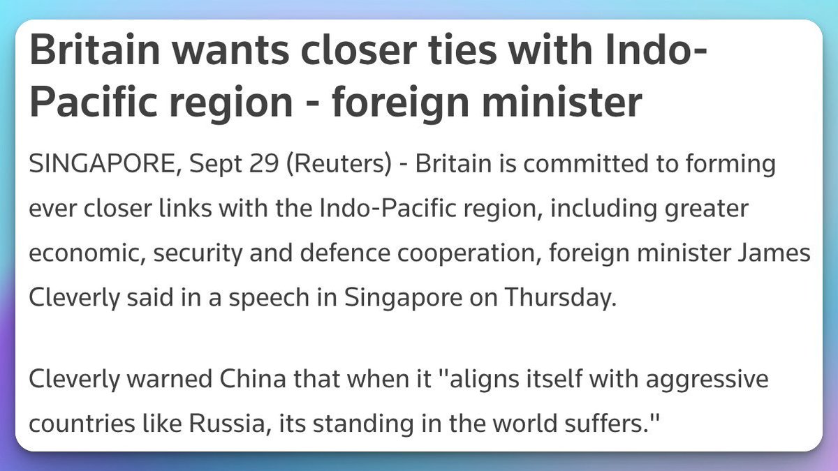 agent_of_change's tweet photo. Need a reminder of Britain's historic "close ties with the Indo-Pacific"?

🇬🇧 Opium wars to get Chinese hooked on drugs and "open up China"

🇬🇧 Running an apartheid colony in Hong Kong

🇬🇧 Brutal colonial regimes in India, Malaya, Ceylon, Burma

🇬🇧 Genocide in Australia

And more https://t.co/b8IJ5Z6OpM