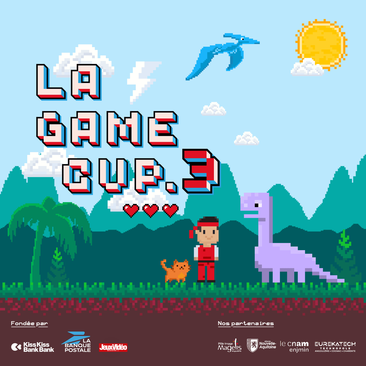 LaBanquePostale's tweet photo. La grande finale de #laGameCup, coupe de France de création indépendante de jeux vidéo, c'est ce soir ! 🎮🏆
RDV à 18h30 sur Twitter pour suivre la finale en live.
Avec @Kissbankers @Jeux_Video_Mag @NvelleAquitaine #Eurekatech @Cnam_Enjmin https://t.co/qrmxpWeUqQ