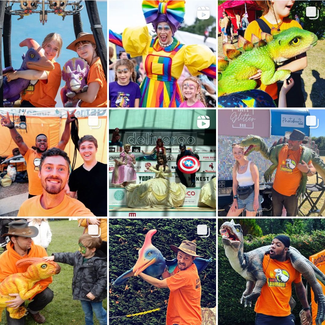A huge THANK YOU to all the children and their families who came to meet our own dinosaur and wrangler family this Summer. What an action-packed few months... and we're so grateful to have been able to put a smile on some faces!!! 

#hotdinosummer #summer2022 #rentadinosaur
