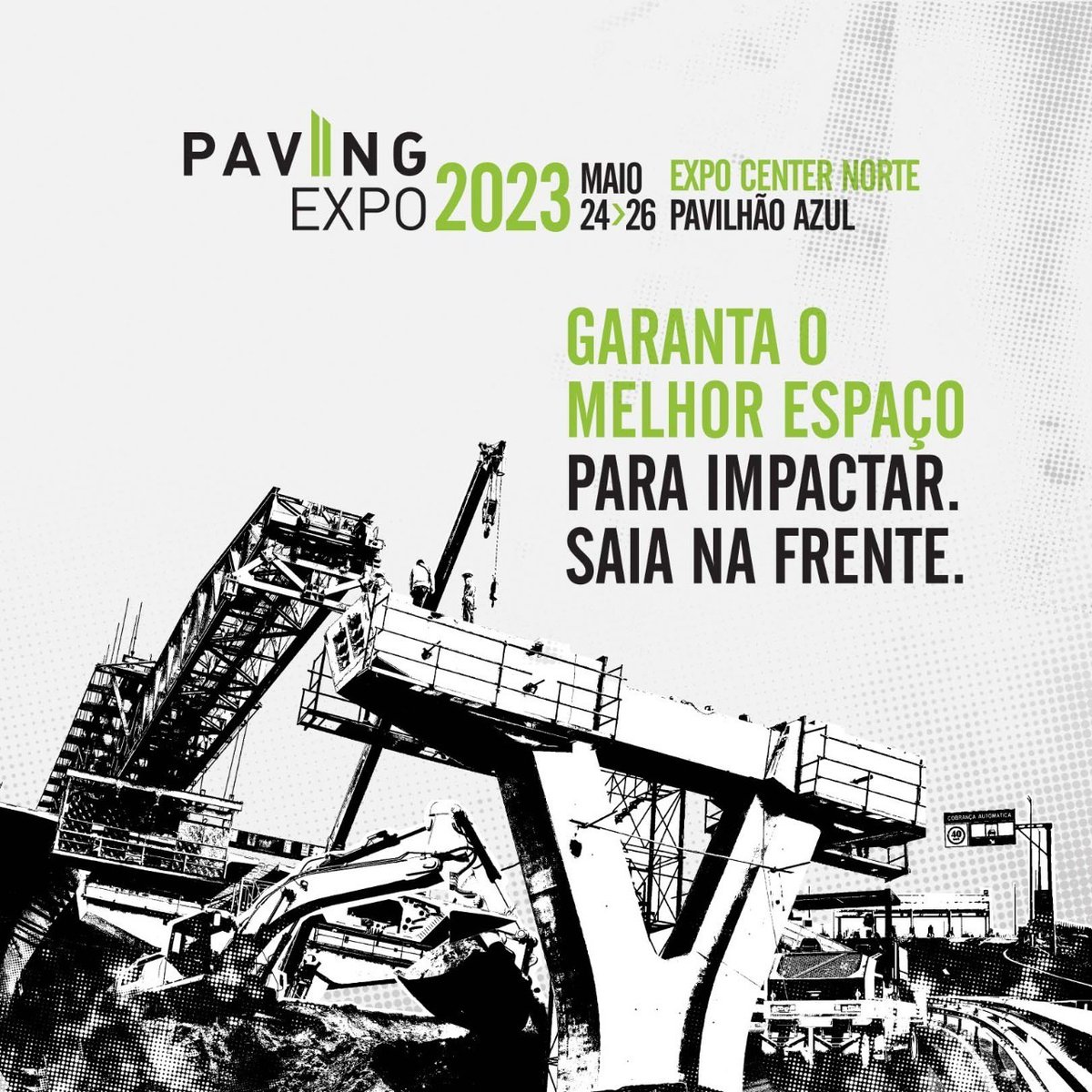 PavingExpo's tweet photo. Ainda dá tempo da sua empresa garantir um espaço privilegiado na Paving Expo 2023

Garanta já seu estande no mais importante evento de infraestrutura e construção da América Latina

#paving #infraestrutura #obras #pavingexpo #vamosseguir https://t.co/shlsOrgopk