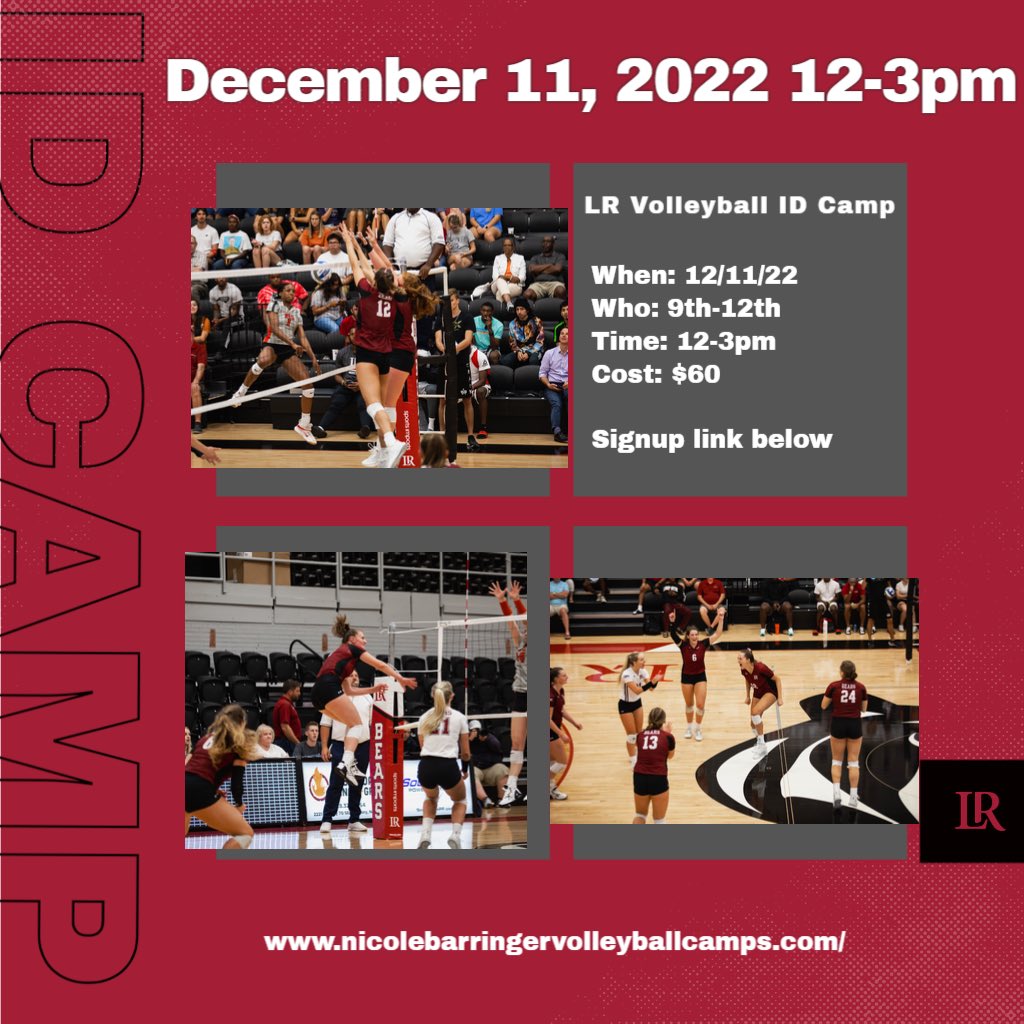 LRUVB's tweet photo. Recruits, come showcase your talent and tour our facilities on 12/11/22 #GOBEARS https://t.co/BCN6FCAEc0